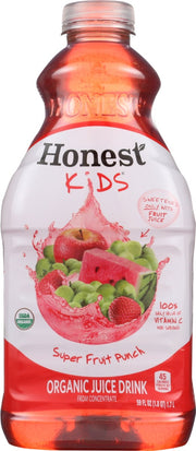 HONEST KIDS: Super Fruit Punch Juice Drink, 59 fo