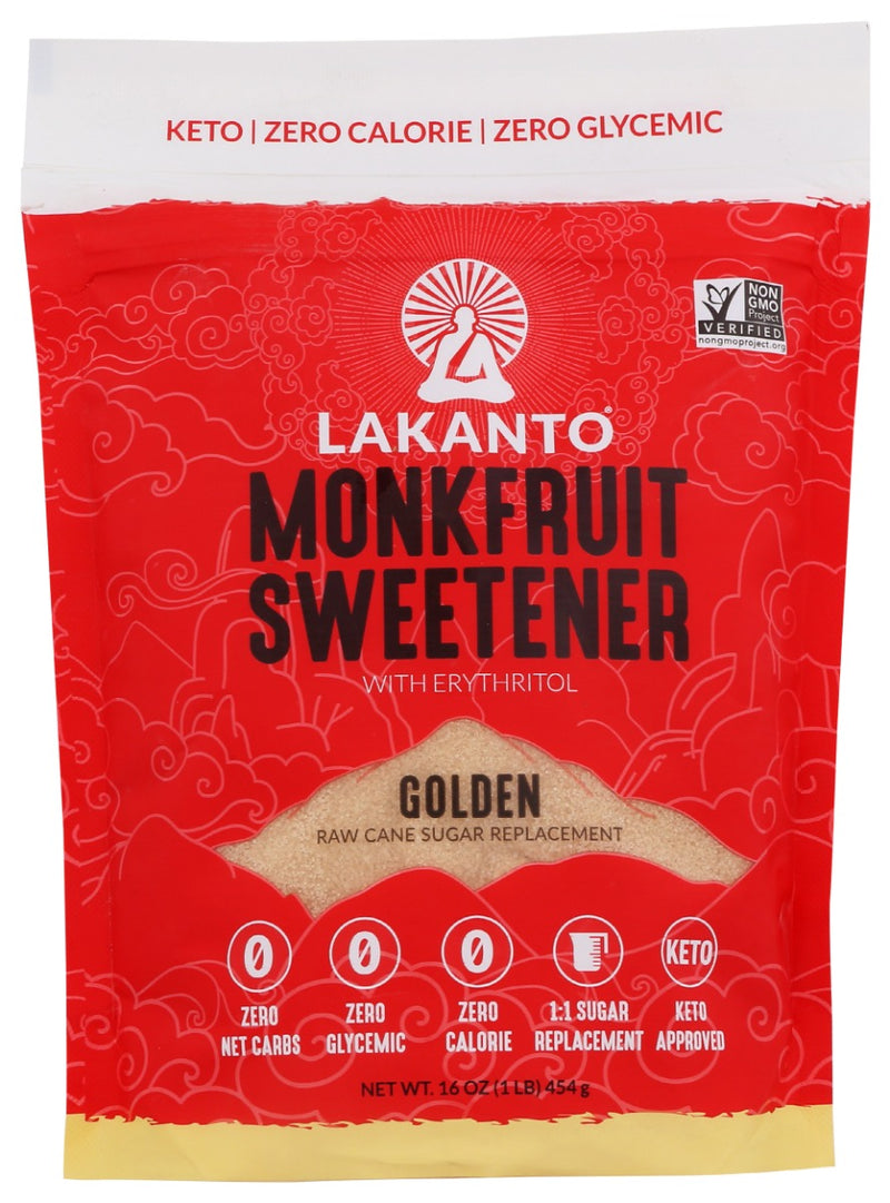 Lakanto Monk Fruit Sweetener is the only zero-calorie, zero-glycemic sweetener that is just like sugar. It is made from Monk Fruit which was used for centuries in eastern traditional herbalism to increase chi and well-being, earning it the nickname œThe Immortals' Fruit. We still grow and harvest Monk Fruit for Lakanto in the same pristine area and according to traditional and environmental methods.