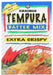 Kikkoman® Tempura Batter Mix is the secret to better batter. Not just for Tempura , its outstanding appearance, flavor, texture and holding power make it ideal for all kinds of fried foods -- from appetizers to desserts. It's easy to use too: just add ice water to create a rich, smooth batter that gives seafood, vegetables and poultry a delicate, crispy coating.