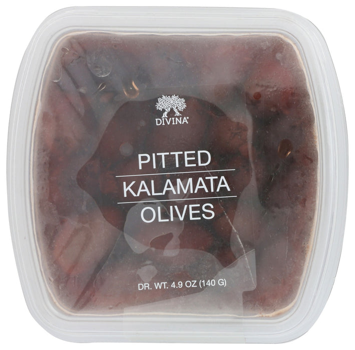 DIVINA: Pitted Kalamata Olives, 5.8 oz