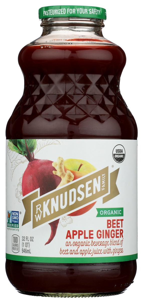 The perfect blend of beet, apple, and ginger flavors


Certified USDA Organic and Non-GMO Project Verified


Great for pairing with breakfast or having as a midday pick-me-up


Use it as a base for a tropical beet smoothie