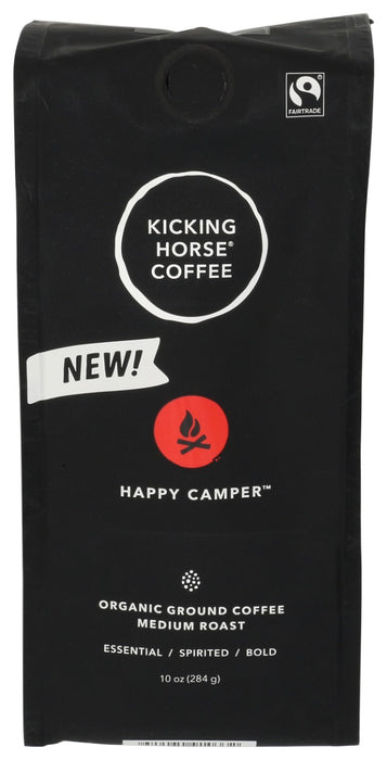 KICKING HORSE: Happy Camper Ground Coffee, 10 oz