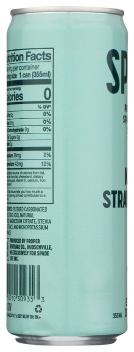 SPADE: Kiwi Strawberry Soda, 12 fo