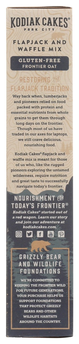 KODIAK: Frontier Oat Flapjacks Waffle Mix, 16 oz