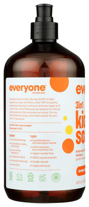 EVERYONE: Orange Squeeze Kids 3in1 Soap, 32 oz