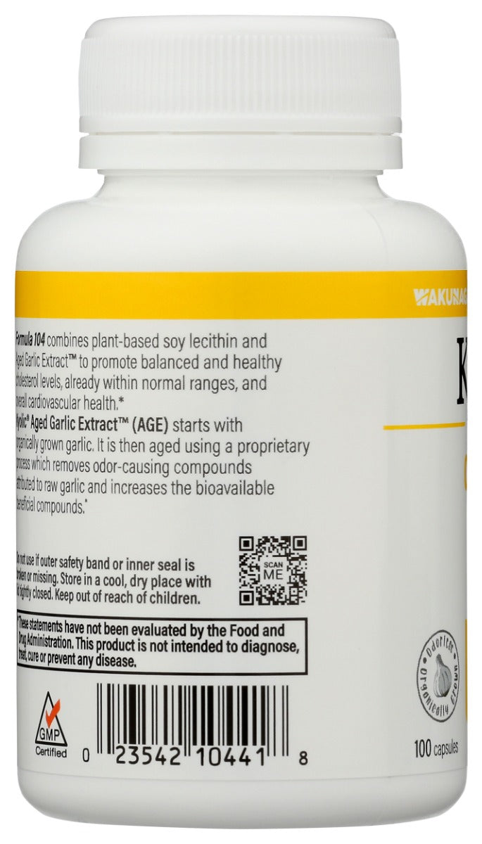 KYOLIC: Cholesterol Health Formula 104, 100 cp