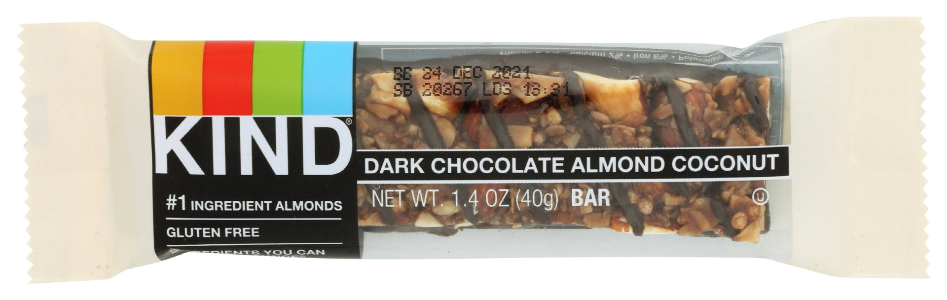 We don't often mess with the best but when we do, we add chocolate. Enjoy the delicious taste of our beloved almond &amp; coconut bar plus the taste of rich dark chocolate for an updated take on an old favorite.