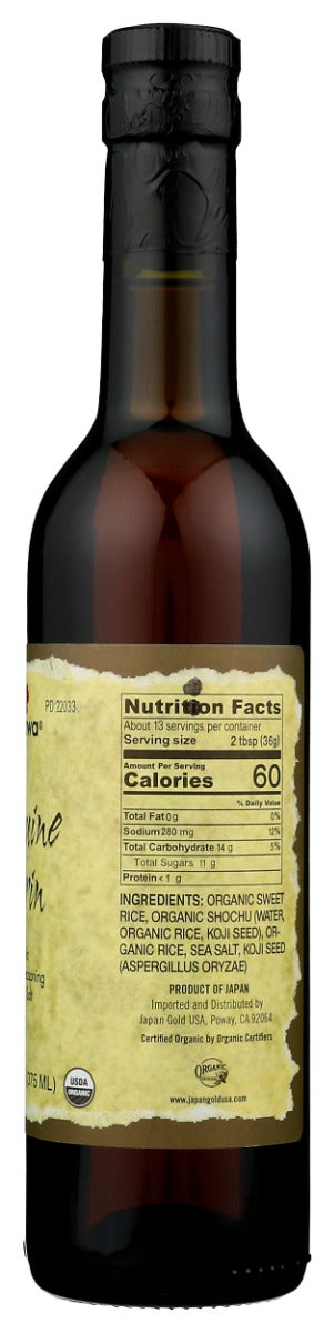 OHSAWA: Organic Genuine Mirin, 12.68 oz