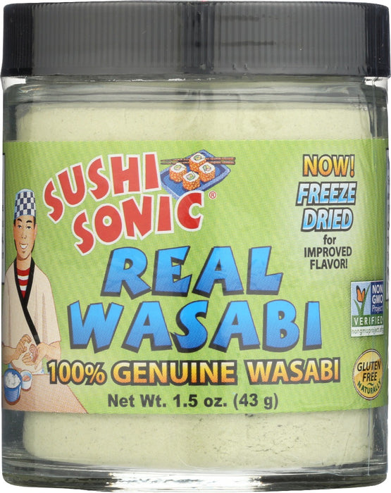 SUSHI SONIC: Powdered Wasabi, 1.5 oz