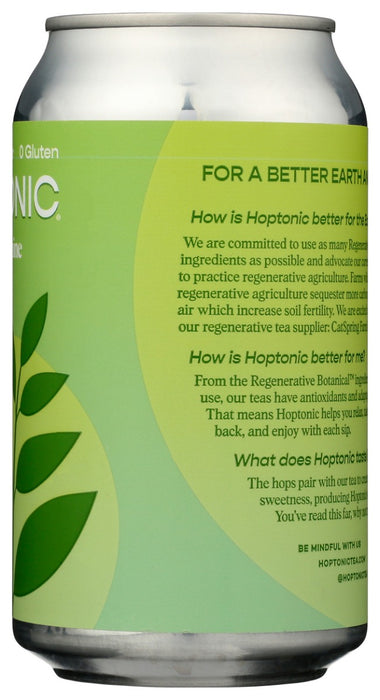 HOPTONIC: Jasmin RTD Green Tea, 12 fo