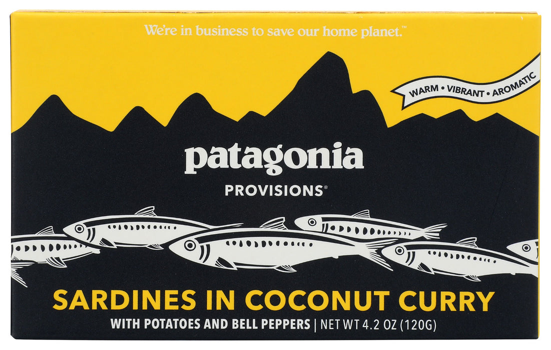 PATAGONIA PROVISIONS: Sardines in Coconut Curry, 4.2 oz