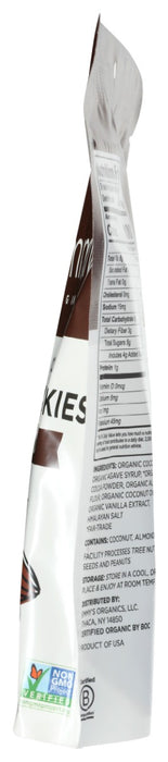 EMMYS ORGANICS: Coconut Cookies Dark Cacao, 6 oz