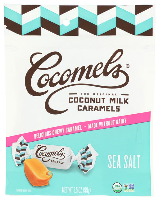 
The original Cocomel with a sprinkle of Fleur de Sel sea salt, this Cocomel delivers that irresistible salty/sweet combination. It's our best seller! As always, Cocomels are made with premium, natural ingredients, organic sweeteners and deliver a unique and delicious, mouth-watering experience that is healthier than average candy.
 
