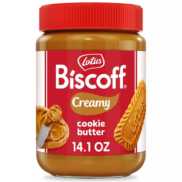 Enjoy the great taste of the famous Lotus Biscoff Cookies in a jar. To turn them into irresistably smooth spread, we crush them finely after baking. That's how we keep all the goodness of their unique flavor. To be savored by everyone whenever bread comes to the table.