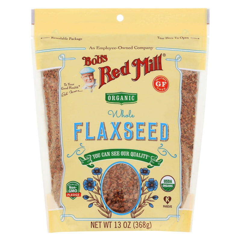 These tiny powerhouses are packed full of nutrients and essential fatty acids. With a mild, slightly nutty flavor, brown flax seeds can be eaten whole or ground and are wonderful in baked goods, smoothies and more.