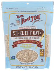 Oats are one of the prides of the mill - these whole grain nutritional powerhouses come in a variety of styles for the most discerning palates. Browse our selection of wholesome oatmeal - we feature rolled oats in three thicknesses, steel cut oats, quick-cooking of both versions, plus unique Scottish Oatmeal! Our extensive line of unprocessed oatmeal includes families of conventional, organic, gluten free, and now gluten free organic oats, as well as convenient instant oatmeal cups to take on the go!
