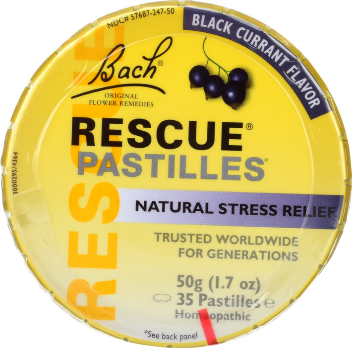 For days when you feel that you are always two steps behind and stopping to decompress for a moment is out of the question, grab Rescue® Pastilles and get ready to tackle the tasks ahead.
Chewing a Rescue® Pastille is a delicious way to find your balance.
Each Pastille contains one dose of Rescue Remedy®, the famous five flower remedy formula developed by Dr. Edward Bach more than 80 years ago.