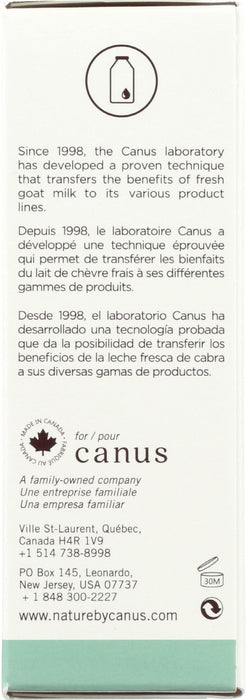 CANUS: Goat's Milk Soap Fragrance Free for Sensitive Skin, 5 oz