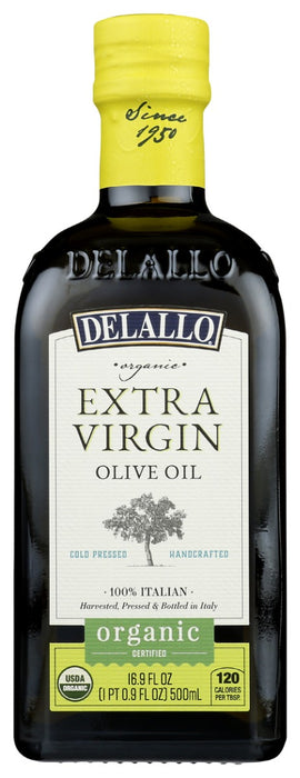 DELALLO: Extra Virgin Olive Oil, 16.9 oz