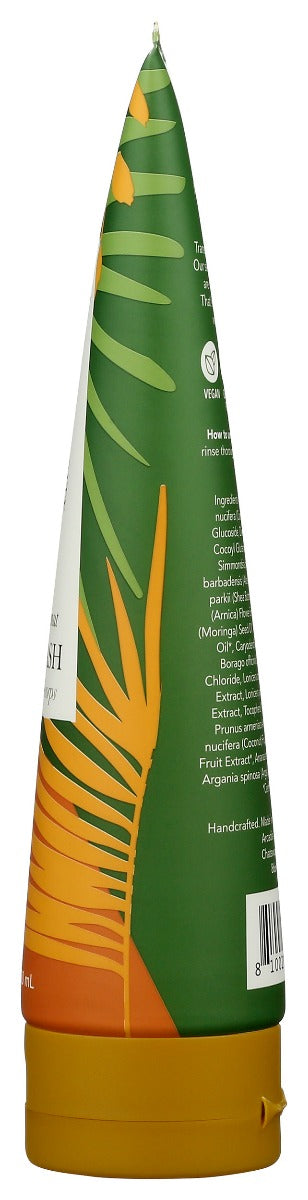SAAVY NATURALS: Wash Body Tropical Coconut, 8.5 fo