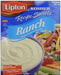 Enhance your favorite dip or salad with Lipton Recipe Secrets Kosher Ranch Soup Mix. With onion, garlic, and other spices, this Lipton Kosher soup mix makes an ideal Ranch salad dressing or dip for vegetables, chips, and other dippers. Each package contains six servings.