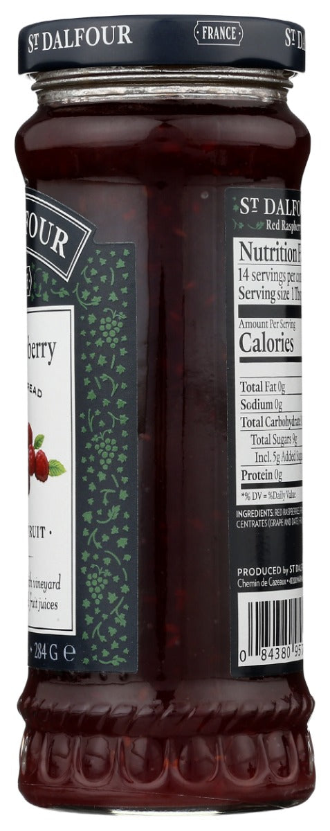 ST DALFOUR: Red Raspberry, 10 oz