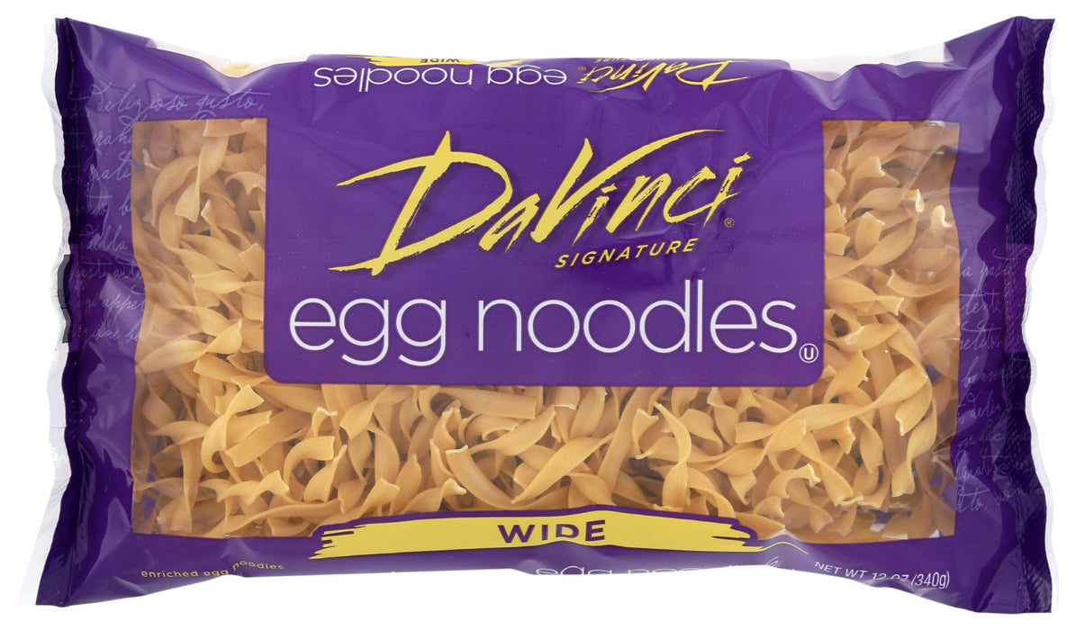 DAVINCI: Wide Egg Noodles, 12 oz
