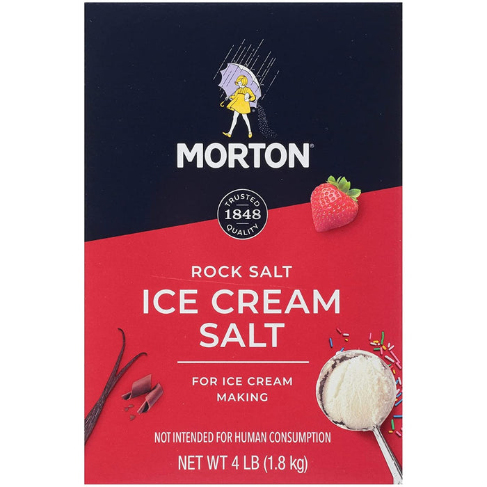 MORTON: Ice Cream Salt, 4 lb