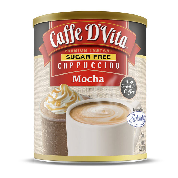 CAFFE D VITA: Cappuccino Sf Mocha, 8.5 oz