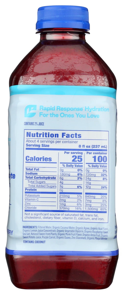 BERRI LYTE: Organic Acai Berry, 1 lt