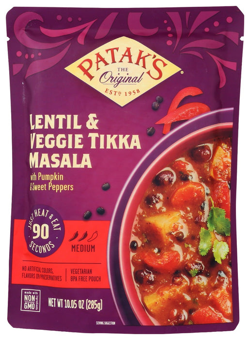 PATAKS: Lentil & Veggie Tikka Masala, 10.05 oz