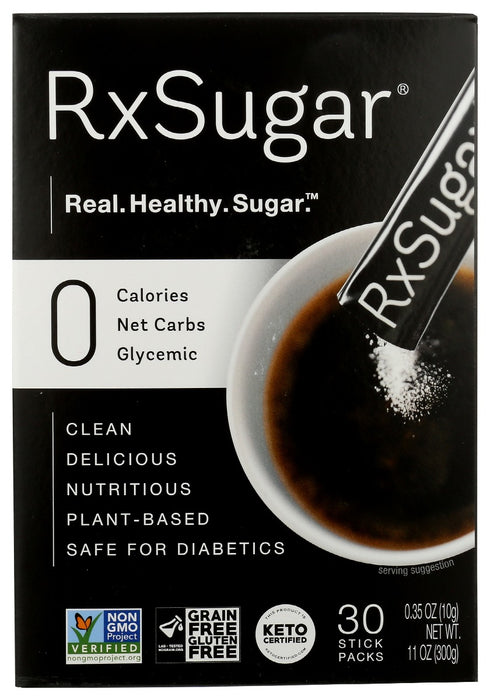 RXSUGAR: Sweetener Granular Sticks, 11 oz