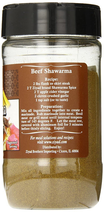 ZIYAD: Shawarma Gourmet Spice Mix, 5.5 oz