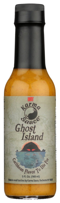 KARMA SAUCE: Ghost Island Hot Sauce, 5 fo