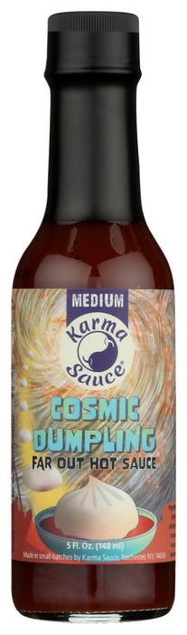 KARMA SAUCE: Cosmic Dumpling Medium Hot Sauce, 5 fo