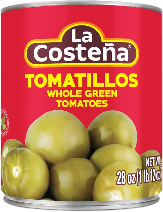 LA COSTENA: Tomatillos Whole Green Tomatoes, 28 oz