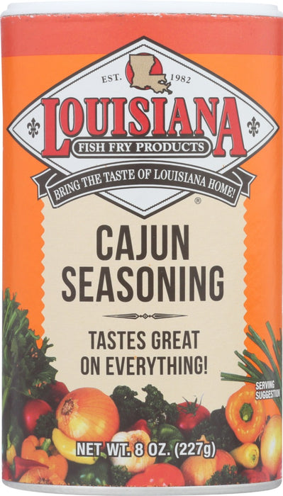 LOUISIANA FISH FRY: Cajun Seasoning, 8 oz
