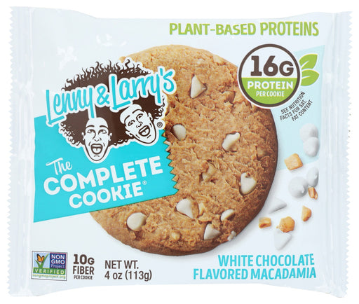 LENNY & LARRYS: White Chocolate Flavored Macadamia Cookie, 4 oz