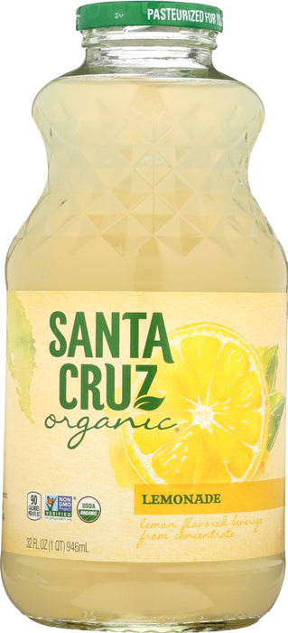 With no artificial flavors or artificial colors, Santa Cruz Organic is refreshing and made with high quality ingredients. This lemonade is USDA organic, Non-GMO Project Verified and gluten free. And it's so delicious, the whole family will love it. Serve it on its own, use it as a base for cocktails and mocktails, add it to smoothies, or use it to make freezer pops ¦ and not just in the summertime. Keep any of our Santa Cruz Organic lemonade flavors handy all year round, for a sweet taste of summer anytime.