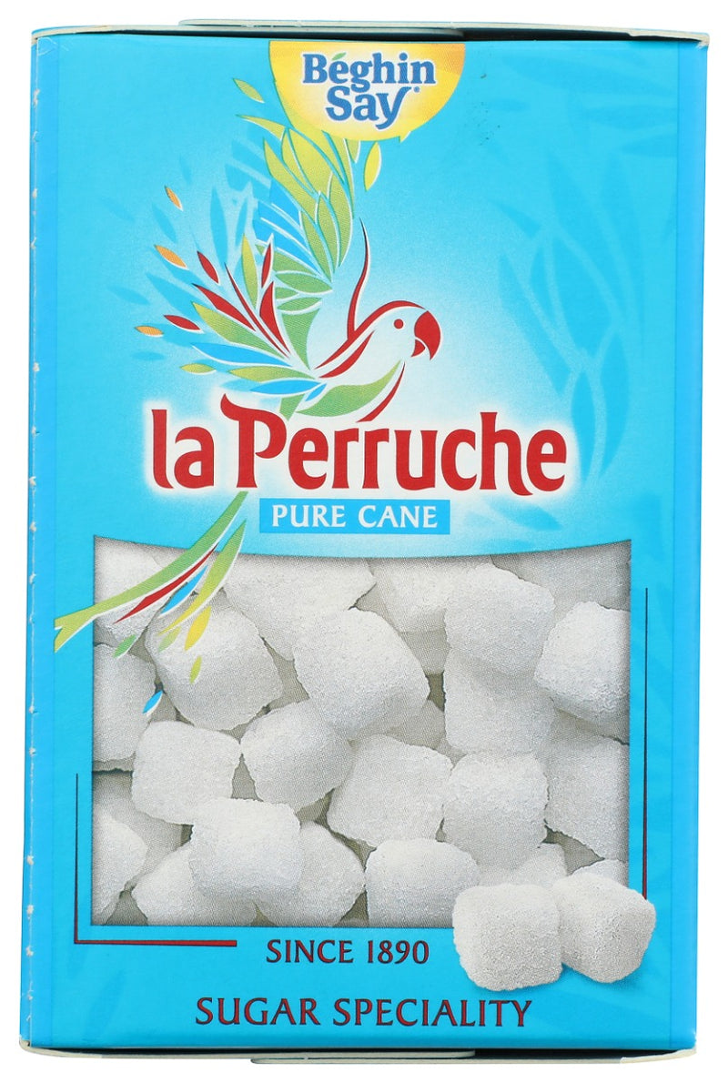 LA PERRUCHE: Rough Cut Cubes White Sugar, 8.8 oz