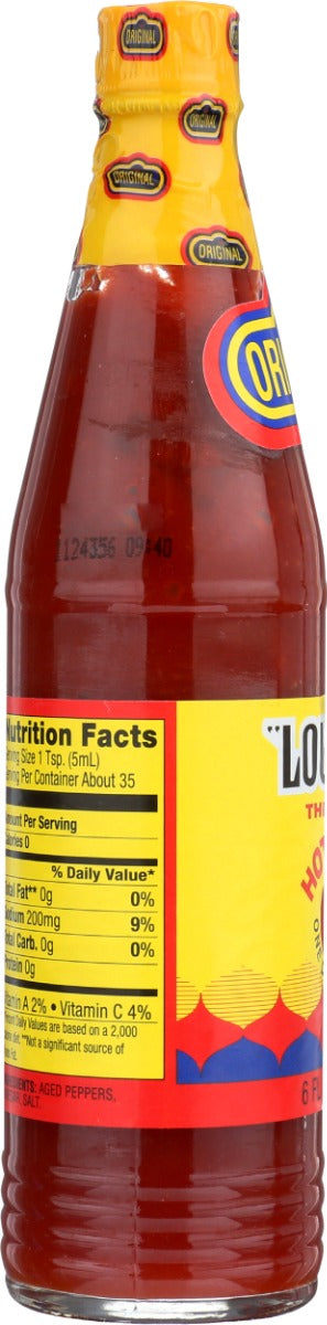 LOUISIANA BRAND: The Original Hot Sauce, 6 oz
