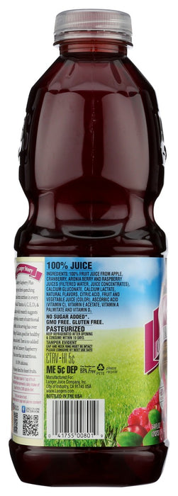 LANGERS: Cranberry Raspberry Plus Juice, 64 fo