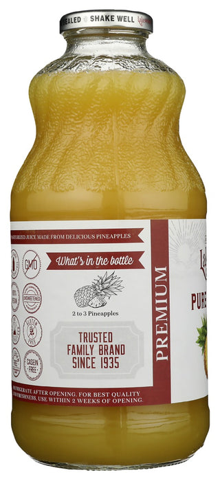 LAKEWOOD: Premium Pure Pineapple Juice, 32 fo
