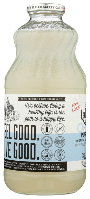 LAKEWOOD: Organic Pure Aloe Gel Juice, 32 fo