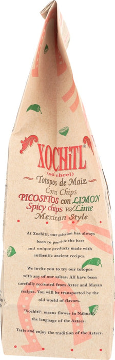XOCHITL: Picositos Con Limon Chips, 12 oz