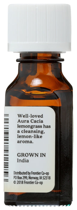 AURA CACIA: Lemongrass Essential Oil, 0.5 oz