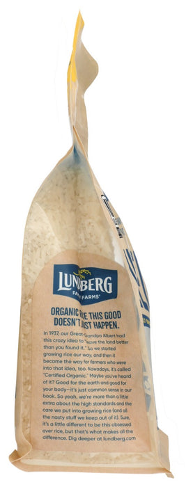 LUNDBERG: Upcycled Organic White Jasmine Rice, 2 lb