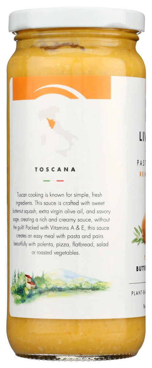 LIVWELL FOODS: Tuscan Butternut and Sage Sauce, 16 oz