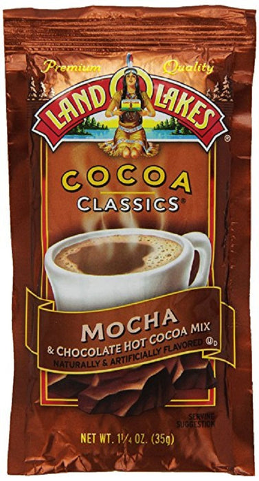 LAND O LAKES: Mocha and Chocolate Cocoa Mix, 1.25 oz