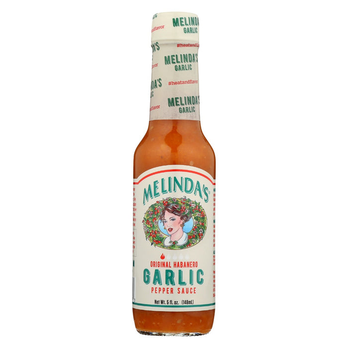 MELINDAS: Sauce Hot Garlic, 5 oz